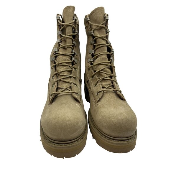 Tan Bates Uniform Footwear Boots 4.5 WIDE UNISEX SEE MEASUREMENTS GORE-TEX NEW - Picture 12 of 16